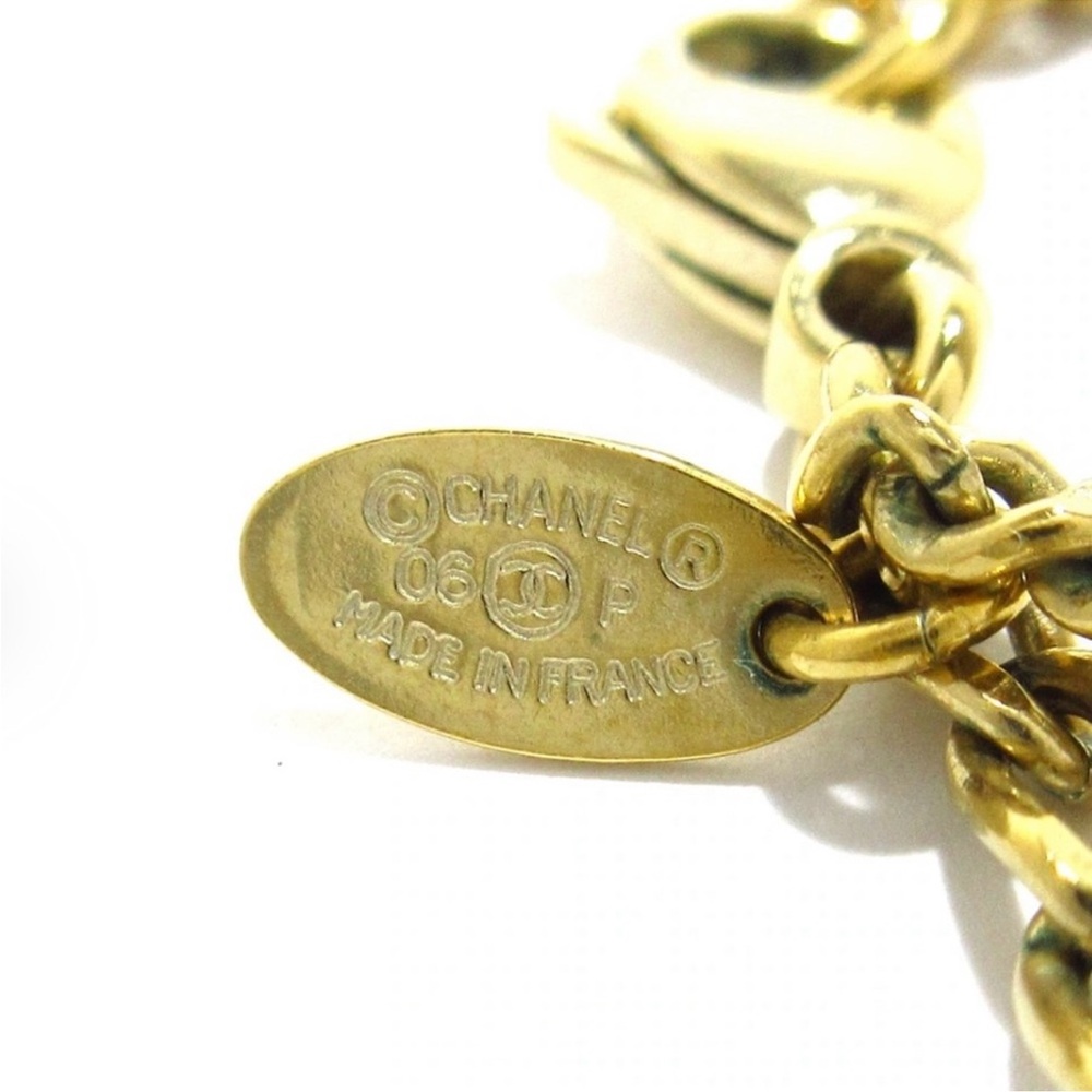 Authentic Chanel Necklace 24k plated double chain with COA - Picture 8 of 9